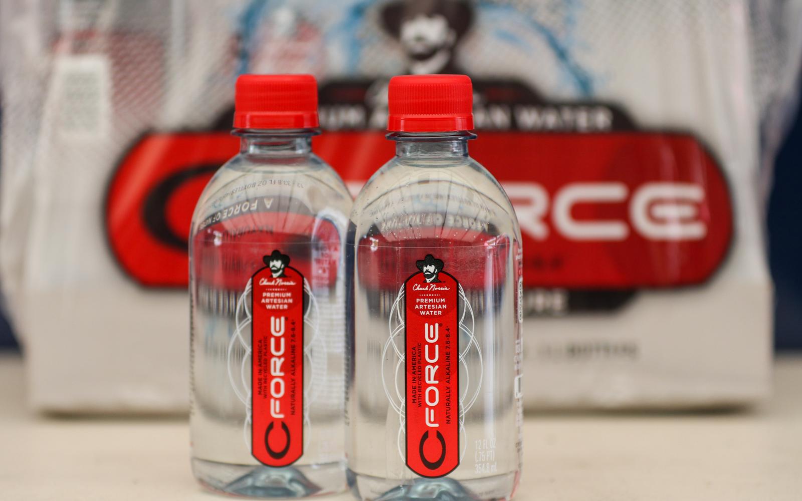 Chuck Norris’ CForce Premium Artesian Water Named Official Water Company of Trans Am